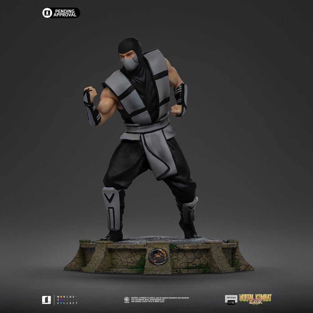 Statua Mortal Kombat Art Scale 1/10 Smoke 21 cm heo Exclusive DS Modellismo Statua Mortal Kombat Art Scale scala 1/10