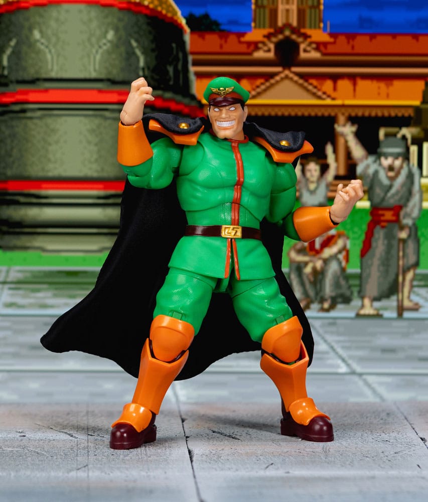 Ultra Street Fighter II: The Final Challengers Action Figure 1/12 M. Bison Deluxe 15 cm DS Modellismo Ultra Street Fighter II: Final scala 1/12