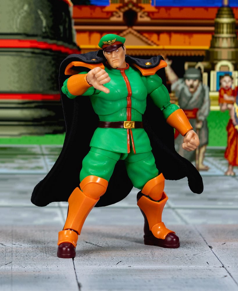 Ultra Street Fighter II: The Final Challengers Action Figure 1/12 M. Bison Deluxe 15 cm DS Modellismo Ultra Street Fighter II: Final scala 1/12