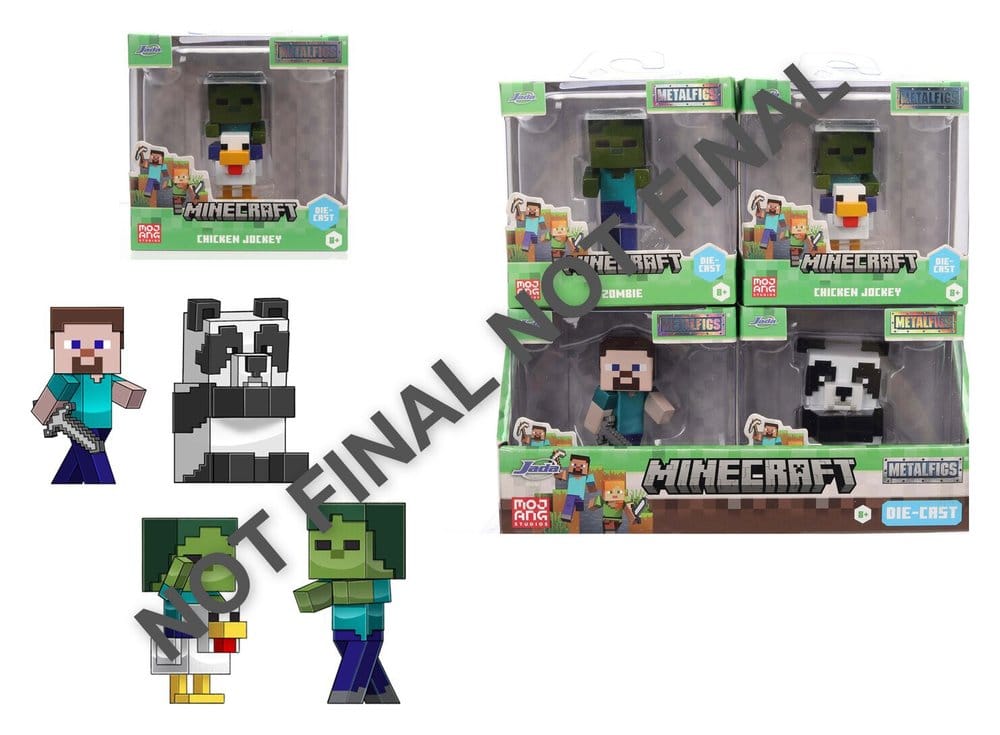 Minecraft Mini Figure 6 cm Wave 7 DS Modellismo Minecraft Mini Wave 7 Jada Toys