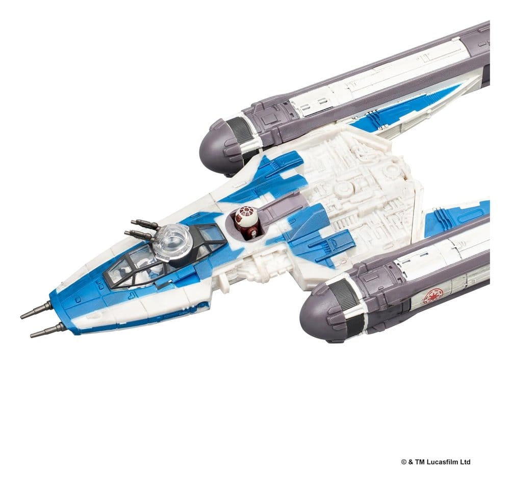 Star Wars Medium Vehicle Btl-b Y-wing Starfighter with Clone Captain Rex 13 cm DS Modellismo Star Wars Medium Vehicle Btl-b Y-wing