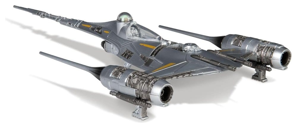 Star Wars Medium Vehicle N1 with Mando 13 cm DS Modellismo Star Wars Medium Vehicle with Mando Jazwares