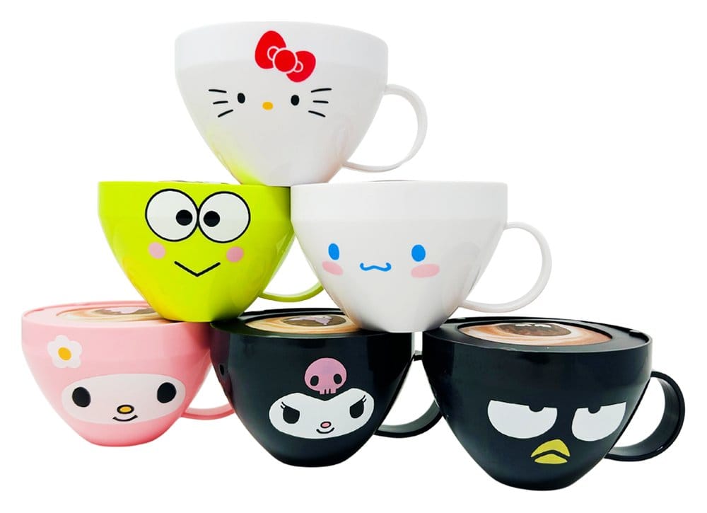 Sanrio Squishy Figures Hello Kitty Cappuccino Display (8) DS Modellismo Sanrio Squishy Hello Kitty Cappuccino