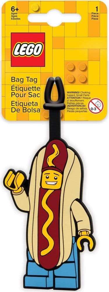 Borsa Lego Charm Hot Dog Guy DS Modellismo Borsa Lego Charm Hot Dog Guy Joy Toy (IT)
