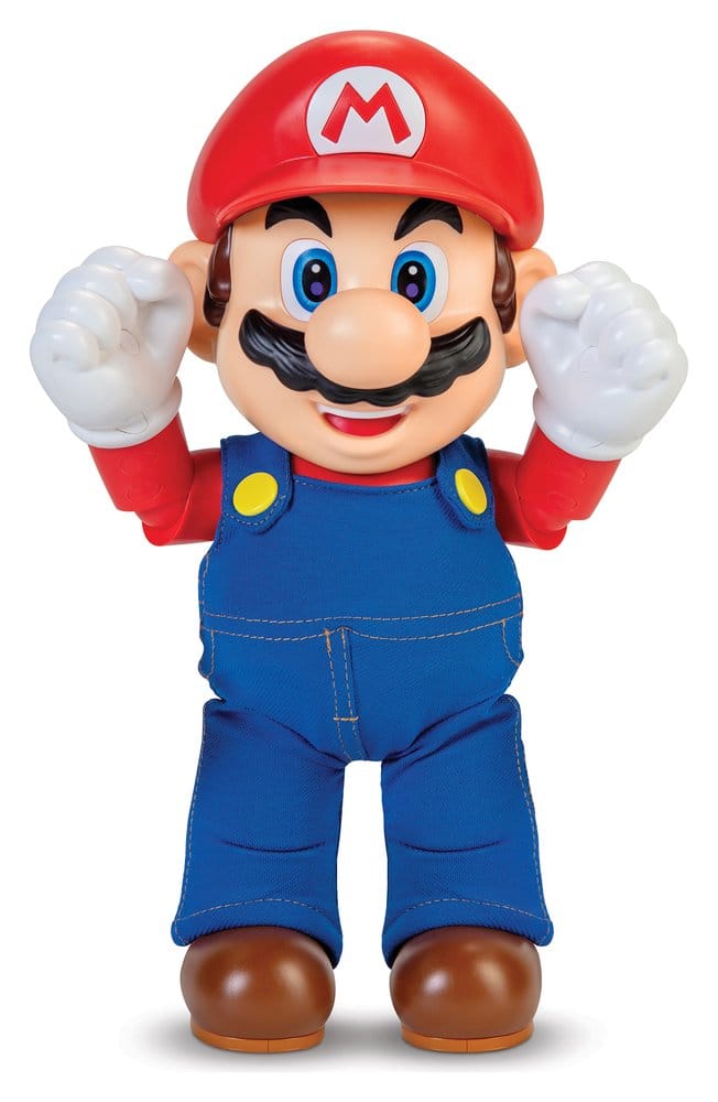 Super Mario Talking Action Figure It's-A Me! Mario 36 cm DS Modellismo Super Mario Talking Action It's-A Me! Mario