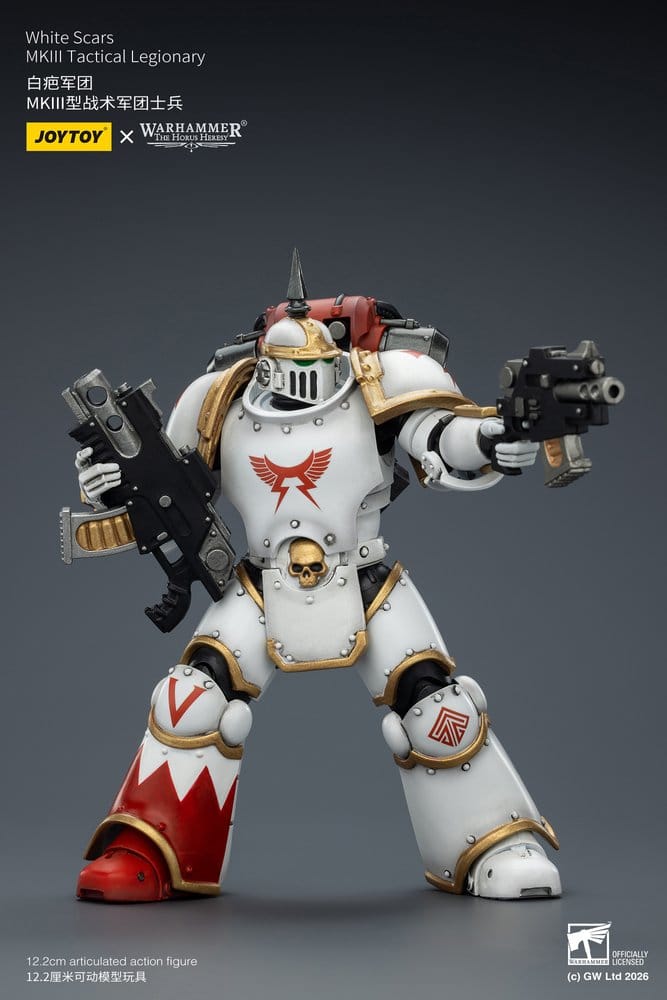 Warhammer The Horus Heresy Action Figure White Scars MKIll Tactical Legionary 12 cm DS Modellismo Warhammer Horus Heresy Action White Scars