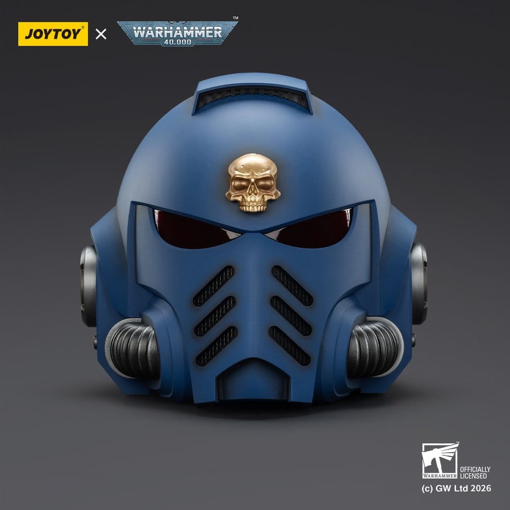 Warhammer 40,000 Captain MkX Helmet Ultramarines 30 cm DS Modellismo Warhammer 40,000 Captain MkX Helmet