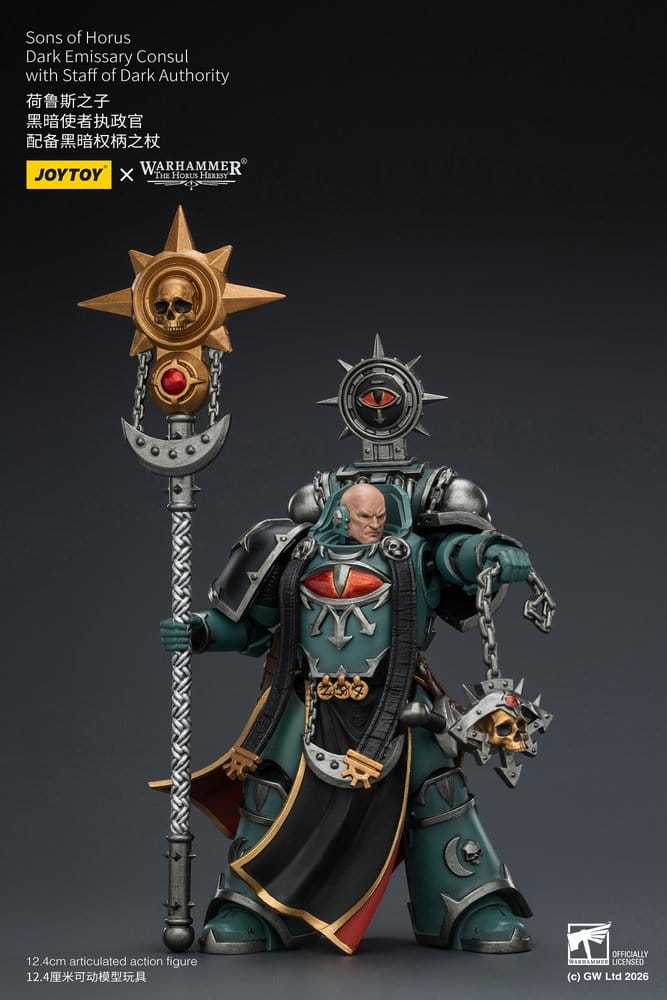Warhammer The Horus Heresy Action Figure Sons of Horus Dark Emissary Consul 12 cm DS Modellismo Warhammer Horus Heresy Action Sons Horus
