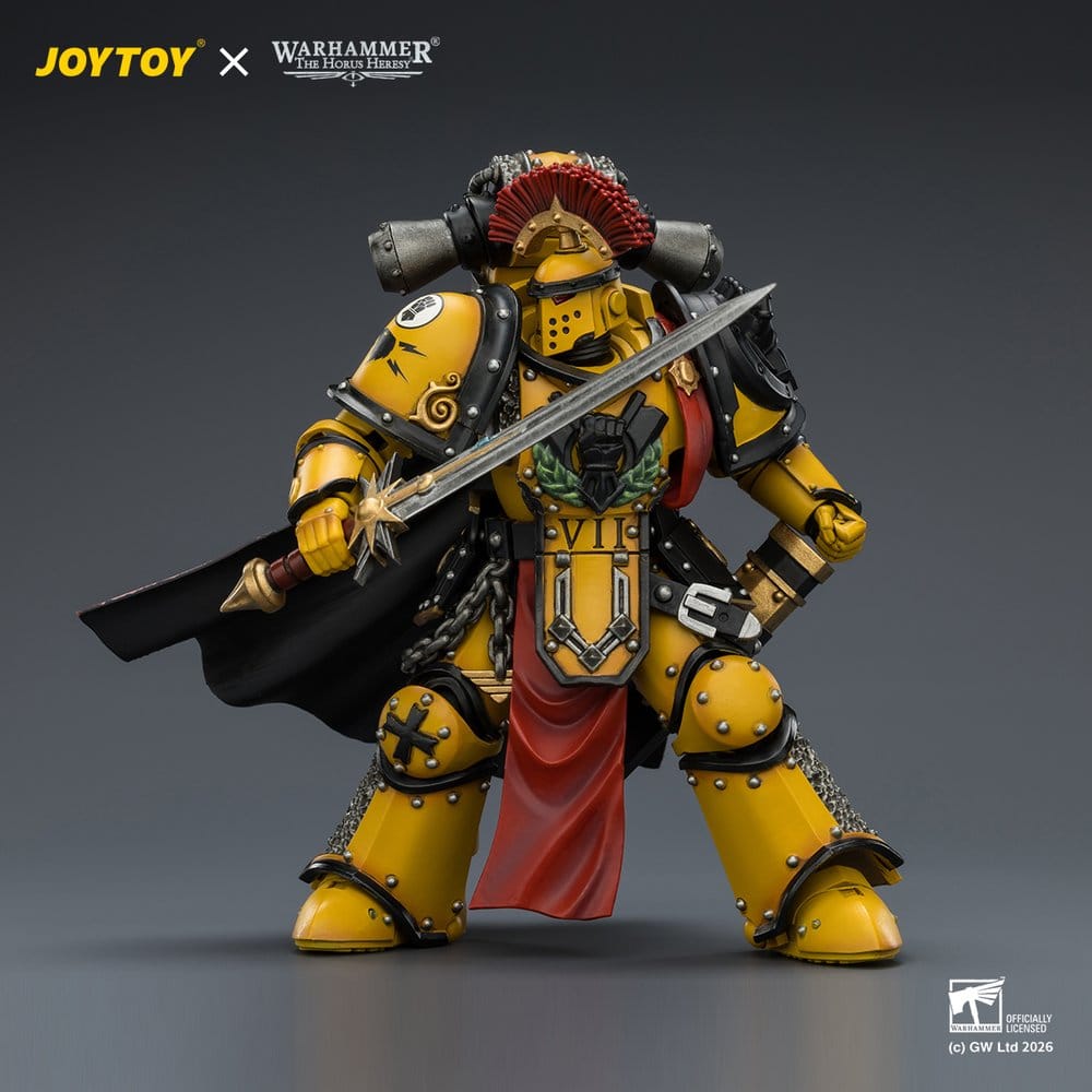 Warhammer Action Figure Imperial Fists Legion Praetor in Mk III Armour 13 cm DS Modellismo Warhammer Action Imperial Fists Legion