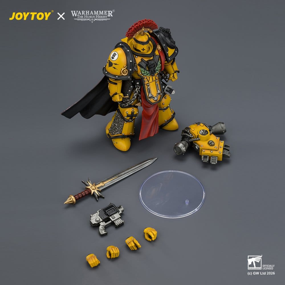 Warhammer Action Figure Imperial Fists Legion Praetor in Mk III Armour 13 cm DS Modellismo Warhammer Action Imperial Fists Legion
