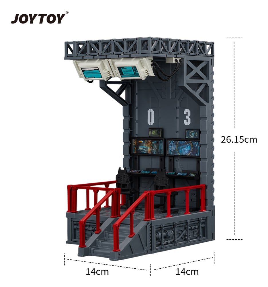 Dark Source Hangar-Style Base Diorama Display Case-03 DS Modellismo Dark Source Hangar-Style Base Diorama