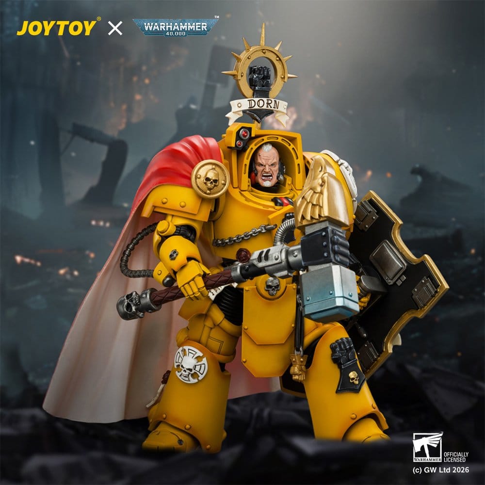 Warhammer Action Figure Imperial Fists Darnath Lysander 14 cm DS Modellismo Warhammer Action Imperial Fists Darnath