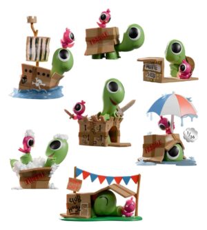 Box Turtle Bird Mini S1 Blind Box Display