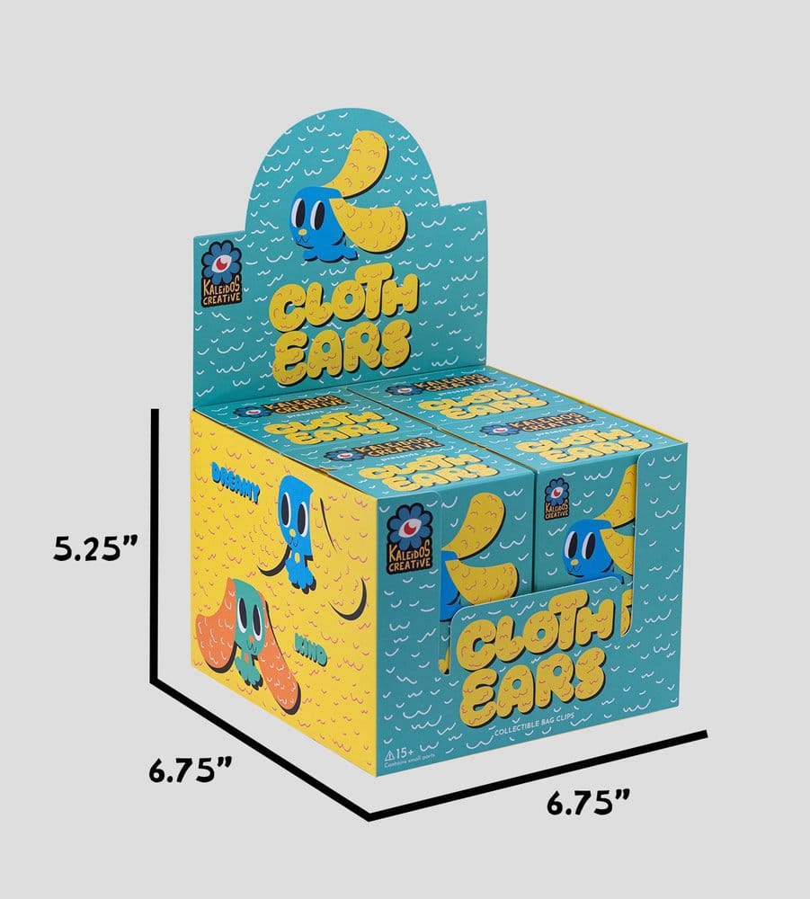 Cloth Ears Mini Figures 13 cm Blind Box Display (4) DS Modellismo Cloth Ears Mini Blind Box Display (4)