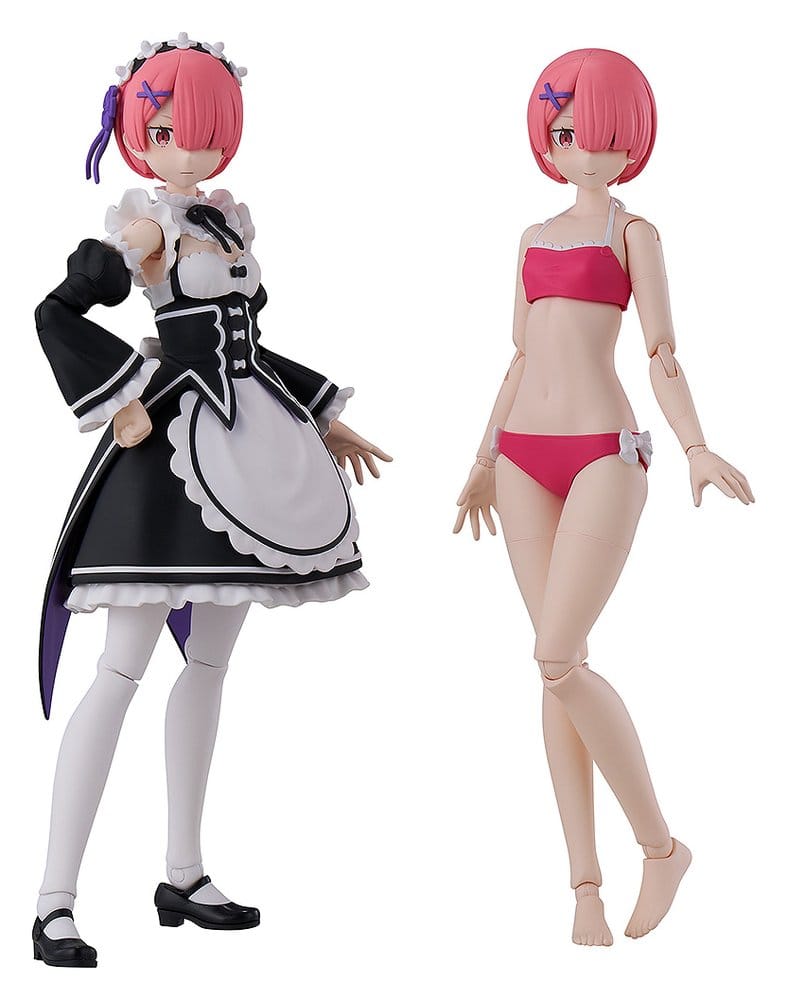 Re:ZERO -Starting Life in Another World- Kadokawa Plastic Model Series Plastic Model Kit Ram DX Ver. 16 cm DS Modellismo Re:ZERO -Starting Life in Another World