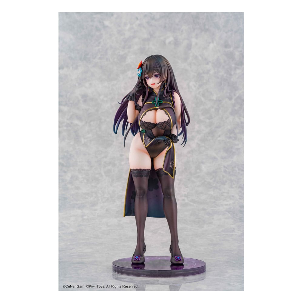 Statua Original Character PVC 1/6 China Dress Nyan Deluxe Version 26 cm DS Modellismo Statua Original Character PVC scala 1/6