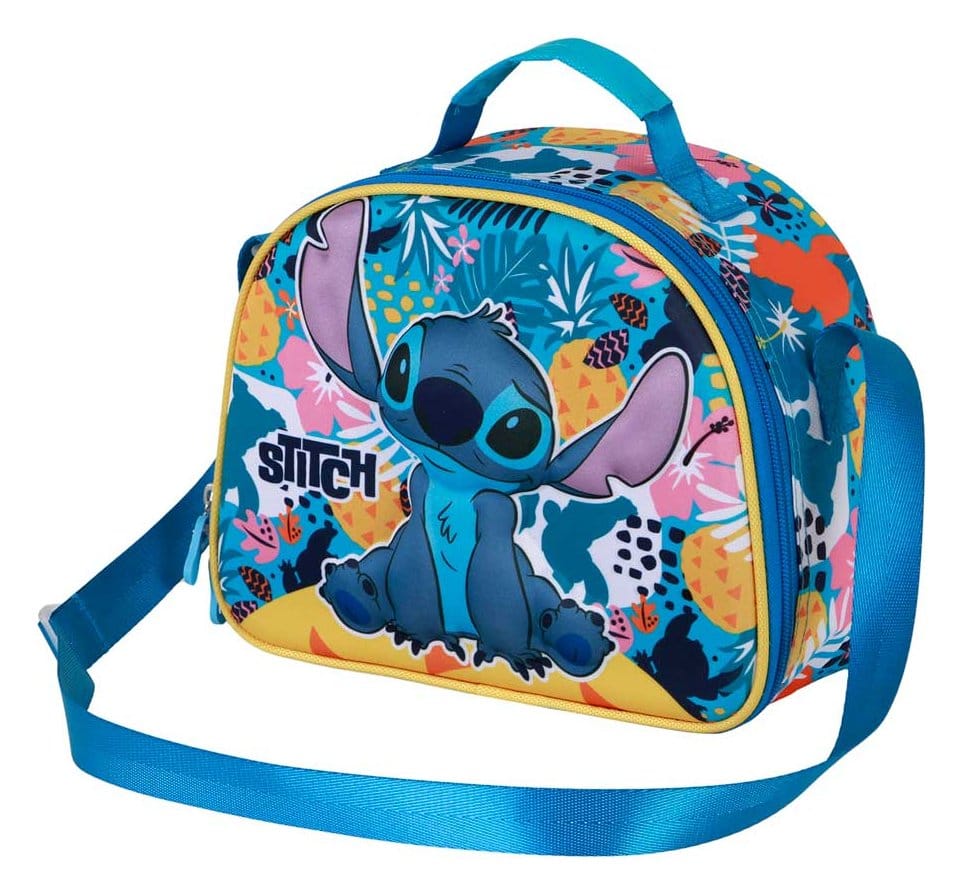 Borsa Lilo & Stitch 3D Lunch Colors Turquoise DS Modellismo Borsa Lilo & Stitch 3D Lunch Colors