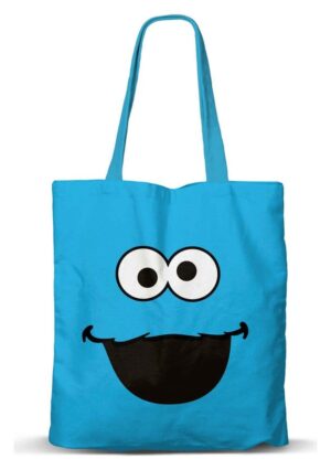 Borsa Fan Shopping Cookie Monster Face