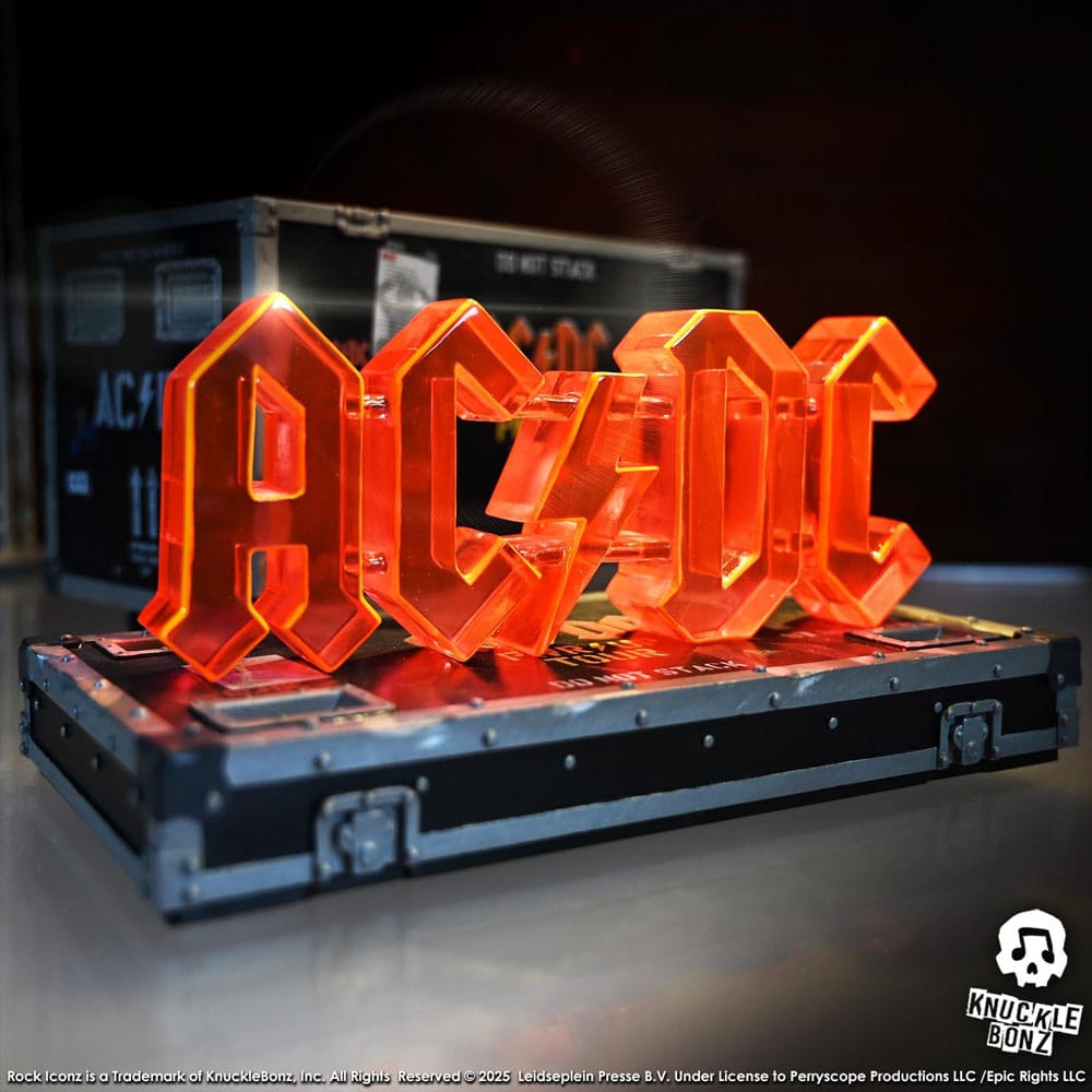 Statua Ac/dc Rock Ikonz On Tour Pwr UP Tour Road Case - Damaged packaging DS Modellismo Statua Ac/dc Rock Ikonz On Tour Pwr Up Tour