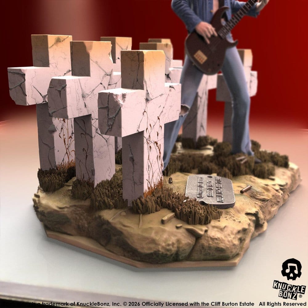 Metallica Rock Iconz Figure Cliff Burton III 21 cm DS Modellismo Metallica Rock Iconz Cliff Burton III