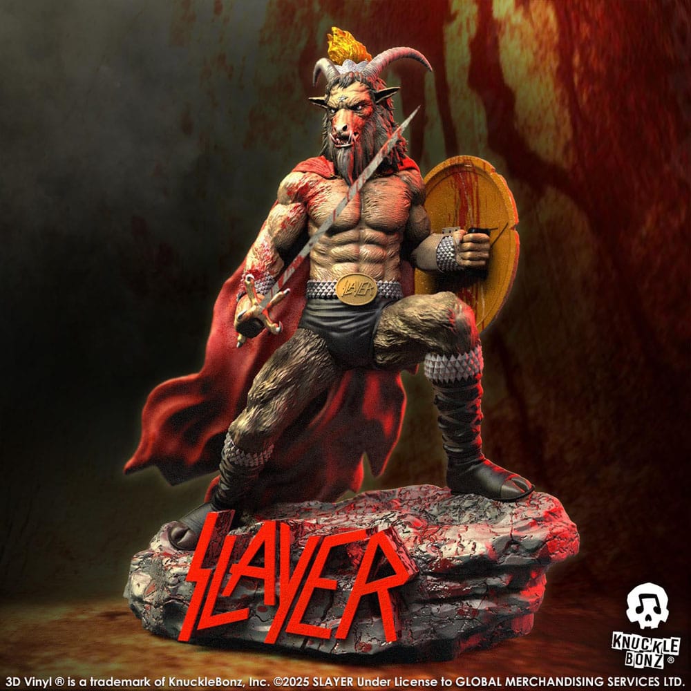 Statua Slayer 3D Vinyl Show No Mercy Minotaur 22 cm DS Modellismo Statua Slayer 3D Show No Mercy Minotaur