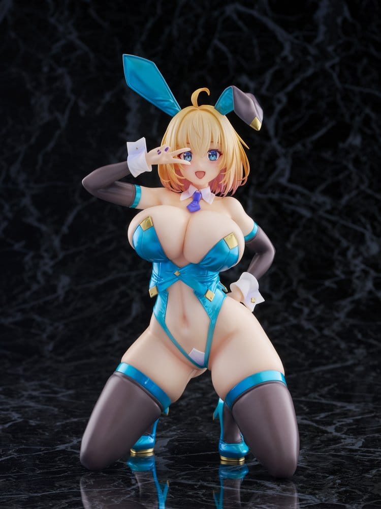 Original Character KoiKoi -Sakura- PVC Figure 1/6 Sophia F. Shirring Blue Bunny Ver. 20 cm DS Modellismo Original Character KoiKoi -Sakura- scala 1/6
