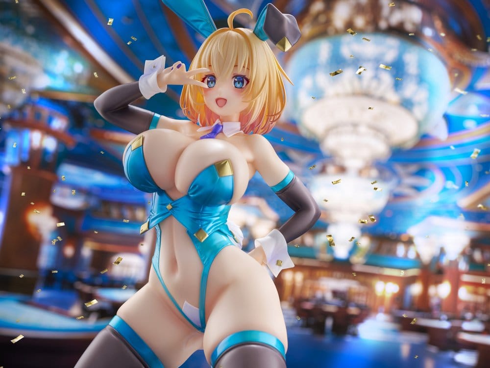 Original Character KoiKoi -Sakura- PVC Figure 1/6 Sophia F. Shirring Blue Bunny Ver. 20 cm DS Modellismo Original Character KoiKoi -Sakura- scala 1/6