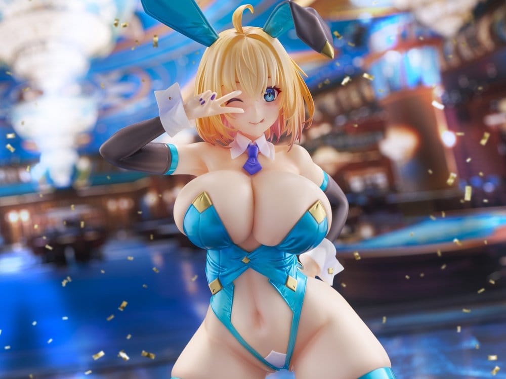 Original Character KoiKoi -Sakura- PVC Figure 1/6 Sophia F. Shirring Blue Bunny Ver. 20 cm DS Modellismo Original Character KoiKoi -Sakura- scala 1/6