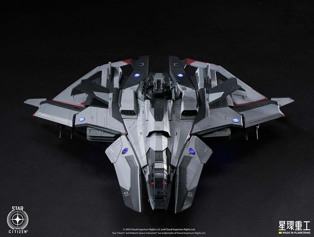 Star Citizen Pre-assembled Plastic Model Kit 1/100 Anvil F8C Lightning Pre-Assembled Finished Model Ver. 25 cm DS Modellismo Star Citizen Pre-assembled scala 1/100