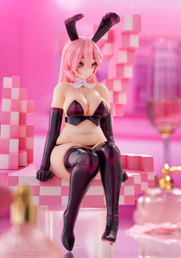Statua Original Character Trick Bunnies PVC 1/7 Sitting Bunny Illustration by Kafun 24 cm DS Modellismo Statua Original Character Trick scala 1/7