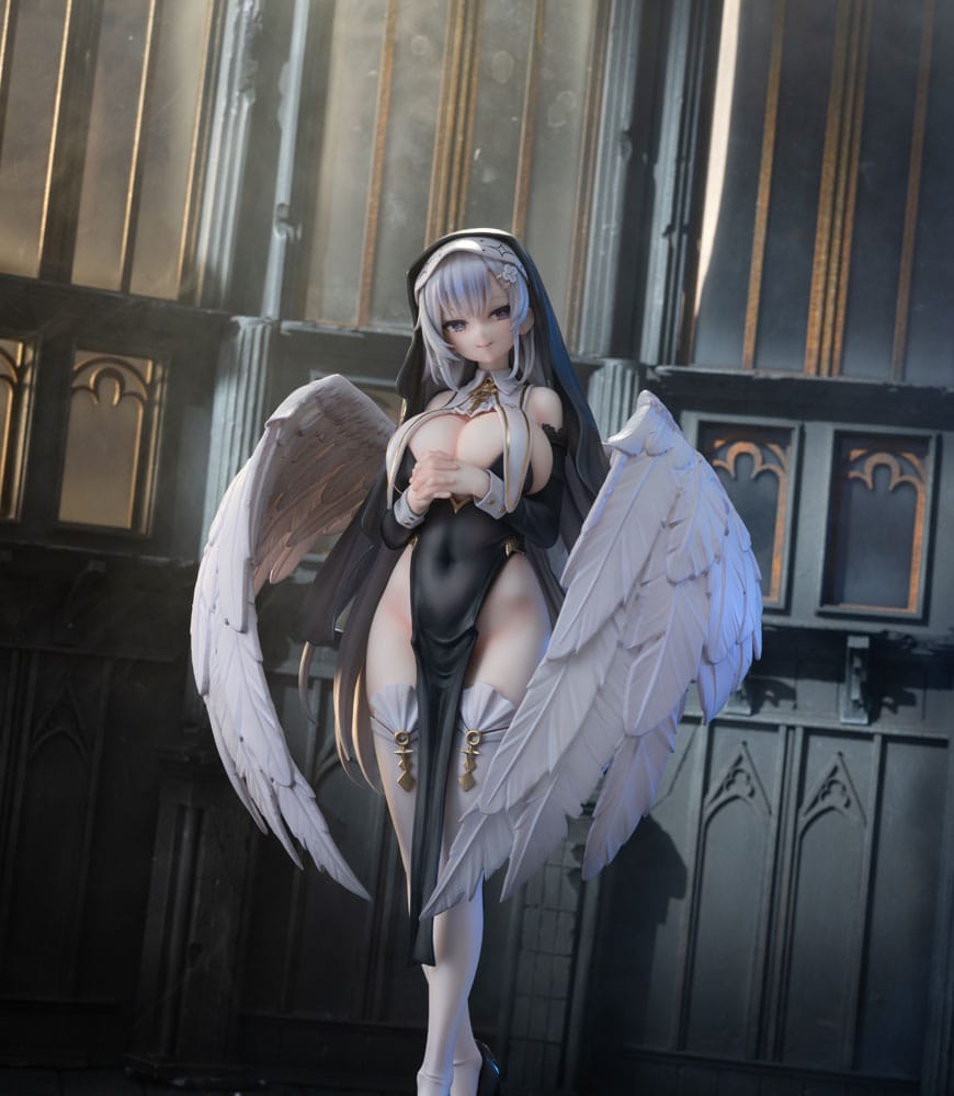 Statua Original Character PVC 1/6 Angel Sister Holy Wing Normal Edition 28 cm DS Modellismo Statua Original Character PVC scala 1/6