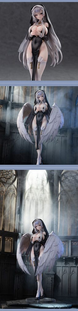 Statua Original Character PVC 1/6 Angel Sister Holy Wing Normal Edition 28 cm DS Modellismo Statua Original Character PVC scala 1/6