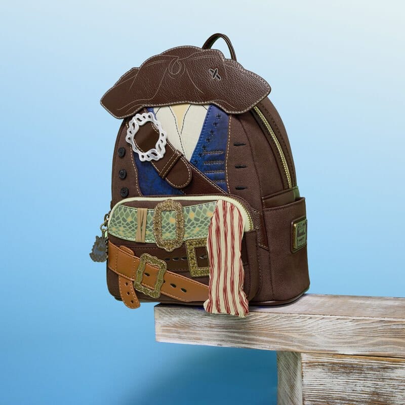 Zaino Pirates of the Caribbean by Loungefly Mini Jack Sparrow DS Modellismo Zaino Pirates Caribbean by Loungefly Mini