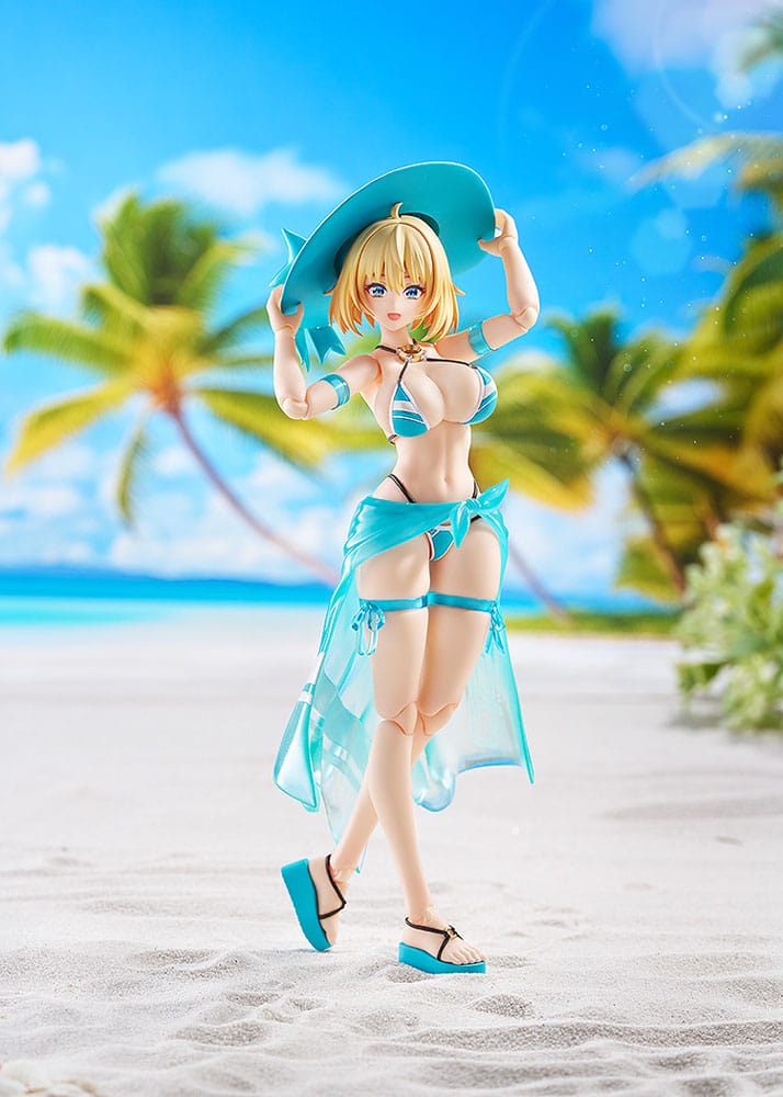 Bunny Suit Planning Figma Action Figure Sophia F. Shirring: Swimsuit Ver. 15 cm DS Modellismo Bunny Suit Planning Figma Action Sophia F.