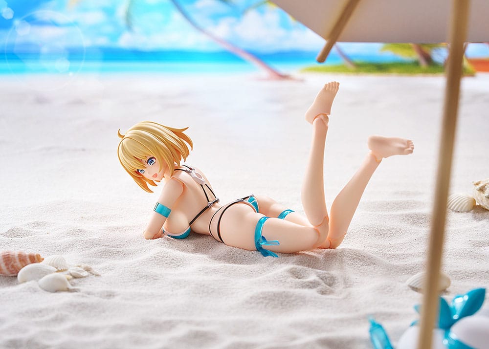 Bunny Suit Planning Figma Action Figure Sophia F. Shirring: Swimsuit Ver. 15 cm DS Modellismo Bunny Suit Planning Figma Action Sophia F.