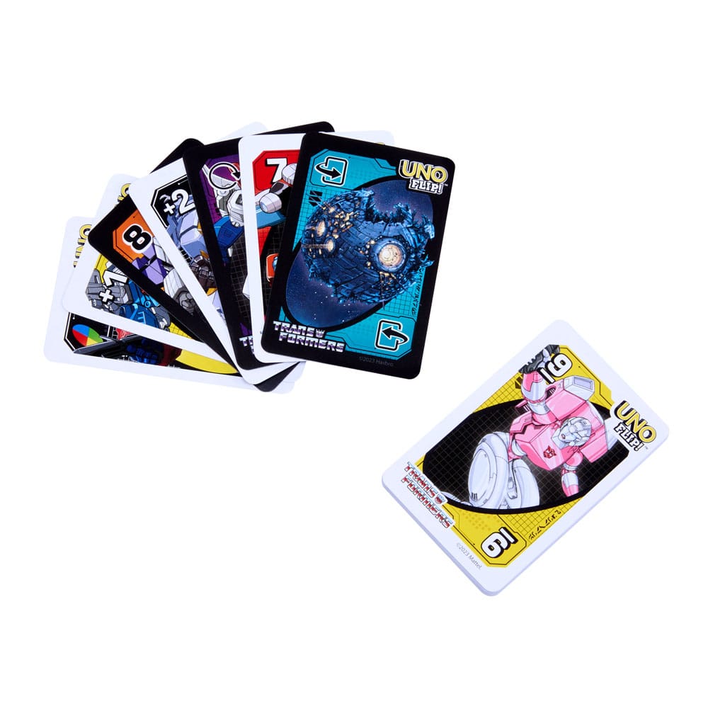 Gioco di carte Transformers Uno Flip! DS Modellismo Gioco di carte Transformers Uno Flip! Mattel