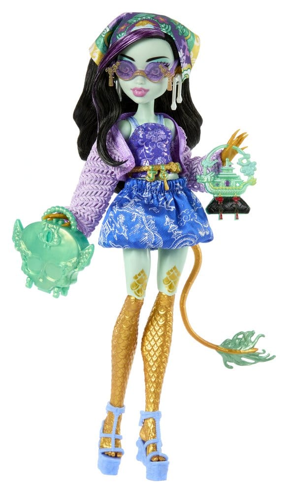 Monster High Skulltimate Secrets Doll Destination: Gore-geous Oasis - Jinafire Long DS Modellismo Monster High Skulltimate Secrets Doll