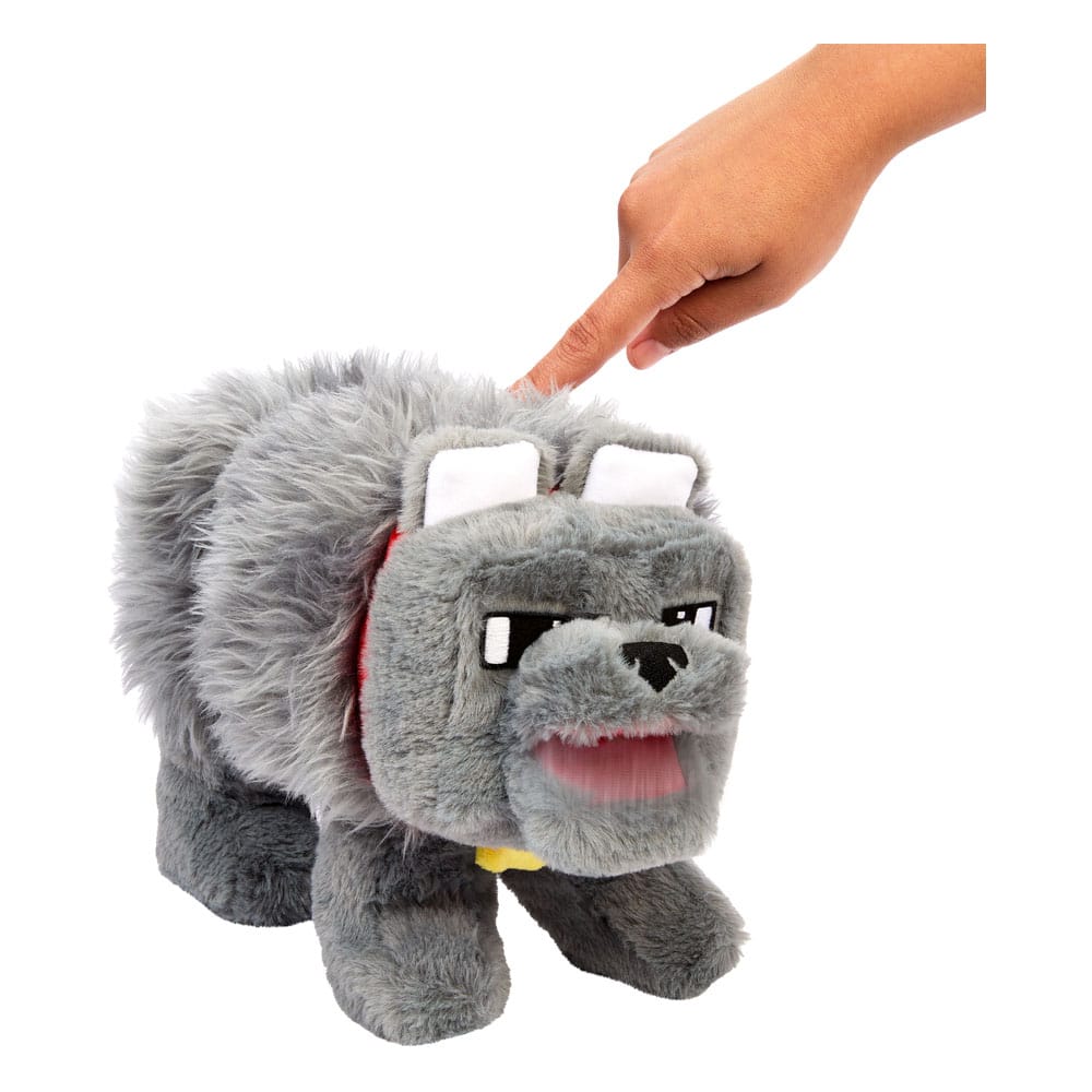 Peluche A Minecraft Movie Dennis the Wolf 20 cm DS Modellismo Peluche A Minecraft Movie Dennis Wolf Mattel