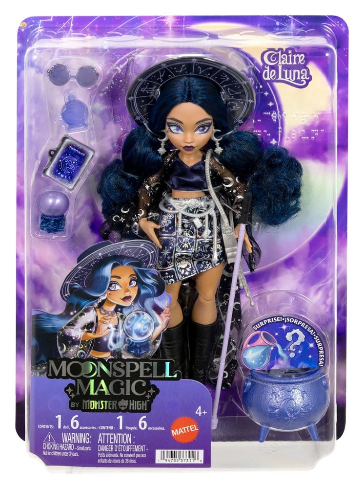 Monster High Moonspell Magic Doll Claire de Luna DS Modellismo Monster High Moonspell Magic Doll Claire de