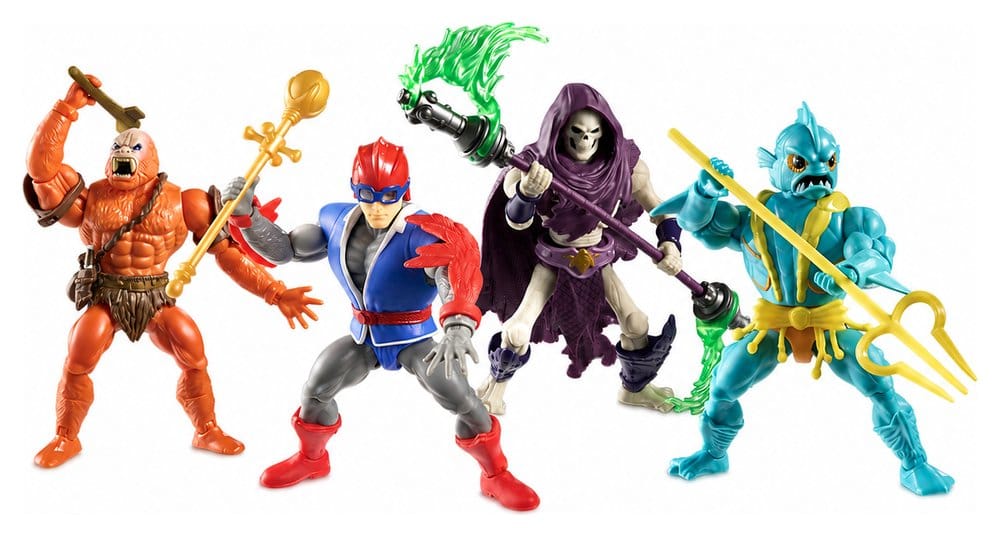 Masters of the Universe Origins Action Figure 4-Pack Battle for Subternia 14 cm DS Modellismo Masters Universe Origins Action 4-Pack