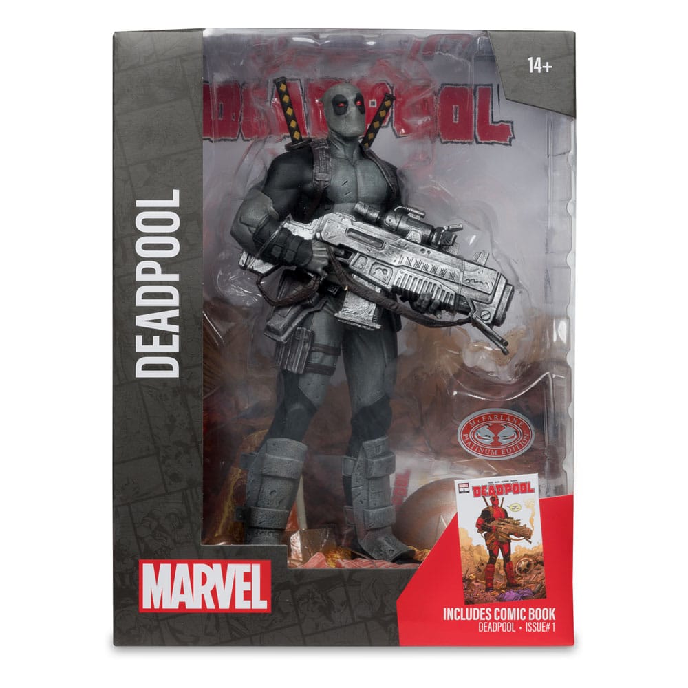 Statua Marvel Collection PVC 1/6 Deadpool (Deadpool #1)(Grey Suit Chase) 27 cm DS Modellismo Statua Marvel Collection PVC scala 1/6