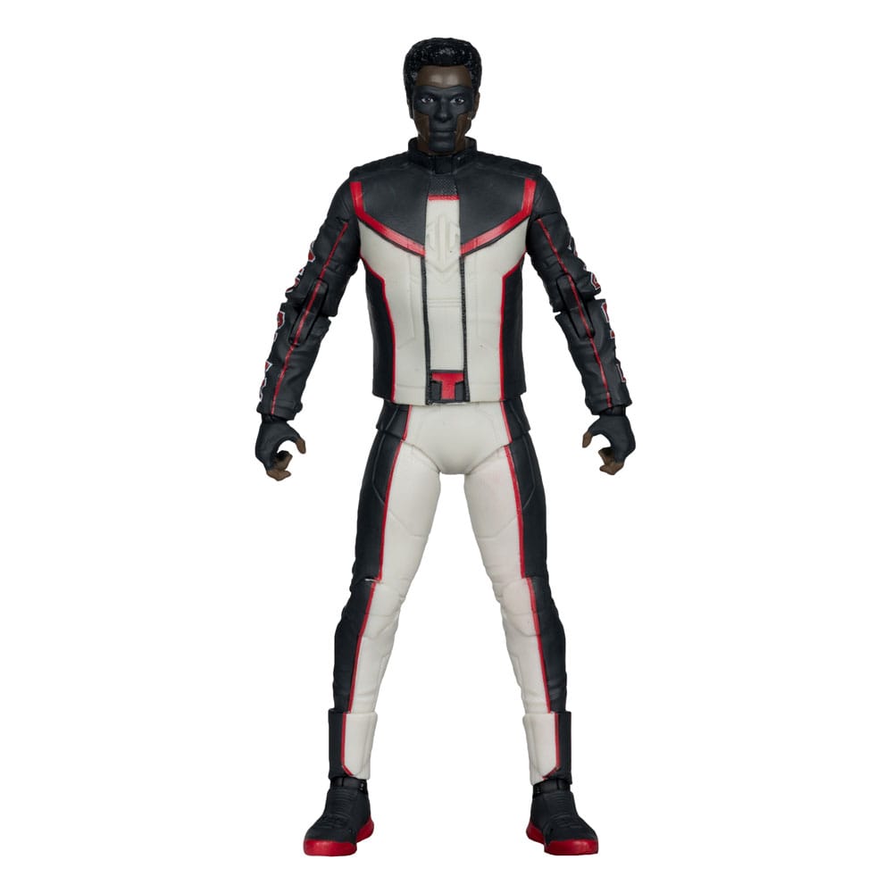 Superman (2025) DC Multiverse Deluxe Theatrical Edition Action Figure Mr. Terrific (Red Platinum Edition) 18 cm DS Modellismo Superman (2025) Dc Multiverse Deluxe