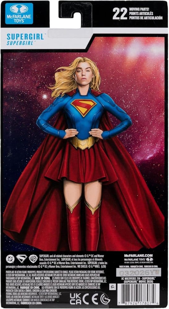 DC Multiverse Action Figure Supergirl (Hero Costume) (Supergirl Movie 2026) 18 cm DS Modellismo Dc Multiverse Action Supergirl