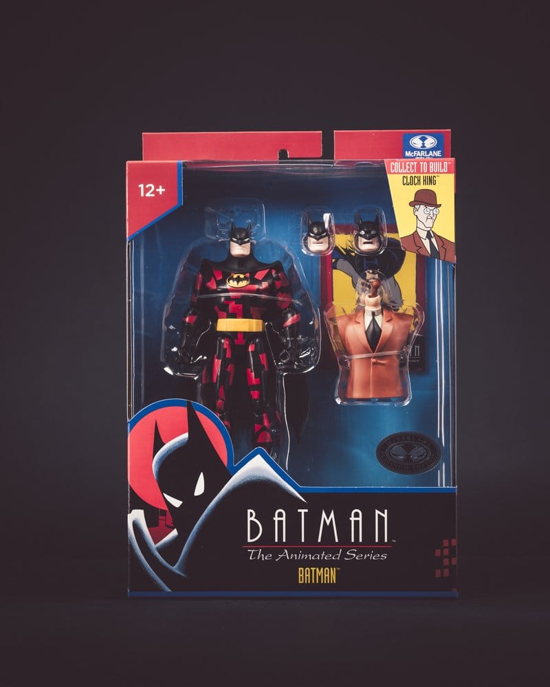 Batman: The Animated Series DC Direct Build-A Action Figures Wave 7 Batman (Alternate Expressions) (Platinum Edition) 15 cm DS Modellismo Batman: Animated Dc Direct Build-A Action