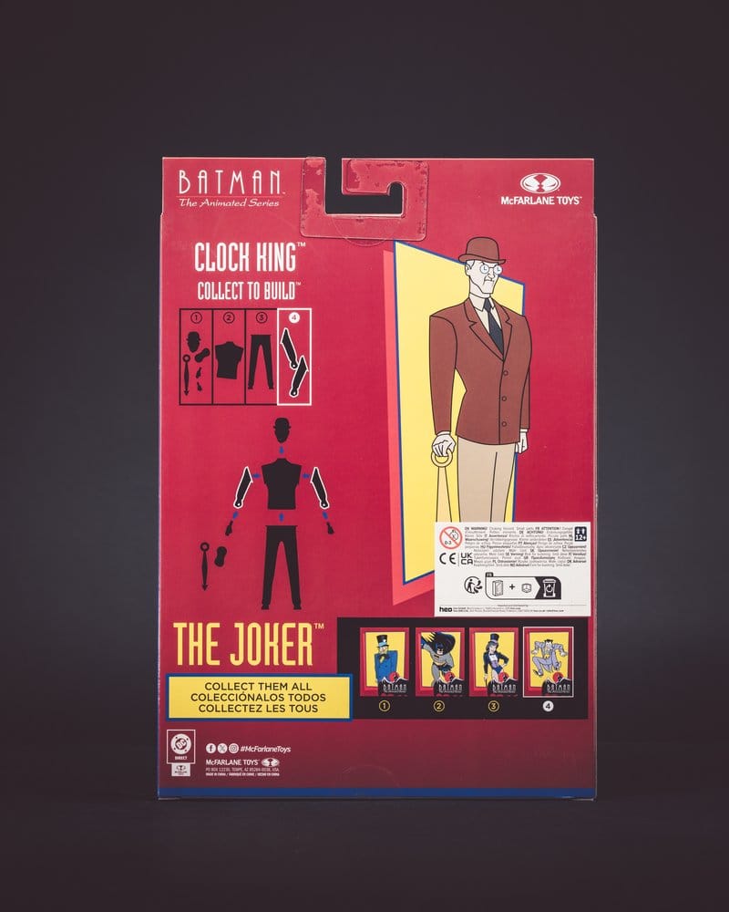 Batman: The Animated Series DC Direct Build-A Action Figures Wave 7 Joker (Blue Suit) (Platinum Edition) 15 cm DS Modellismo Batman: Animated Dc Direct Build-A Action