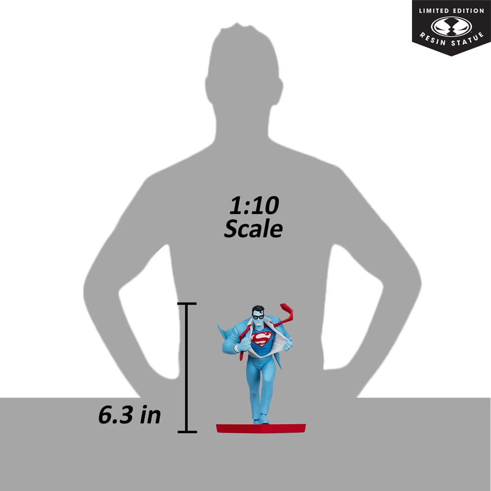 Statua DC Direct 1/10 Superman Red and Blue: Superman by Clayton Henry edizione limitata 16 cm DS Modellismo Statua Dc Direct Superman Red scala 1/10