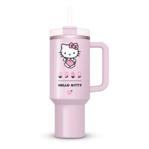 Bicchiere termico Hello Kitty in acciaio