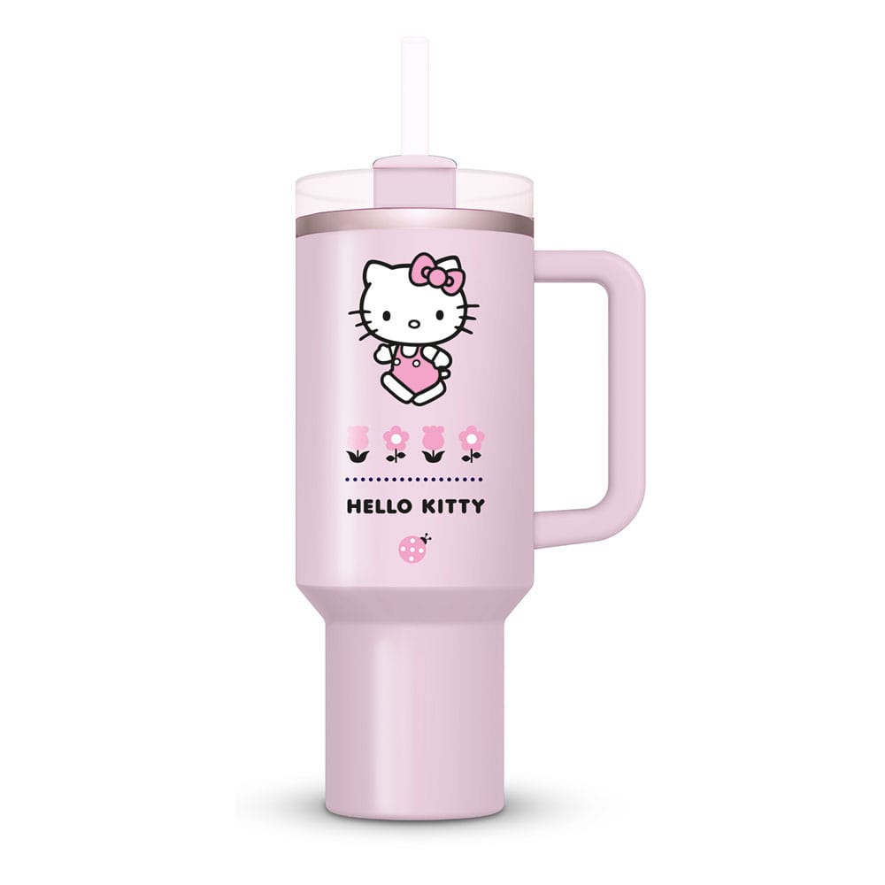 Bicchiere termico Hello Kitty in acciaio 1130 ml DS Modellismo Bicchiere termico Hello Kitty in acciaio