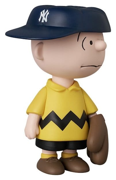 Mlb × Peanuts Udf PVC Figure New York Yankees Charlie Brown 9 cm DS Modellismo Mlb × Peanuts Udf York Yankees Charlie Brown