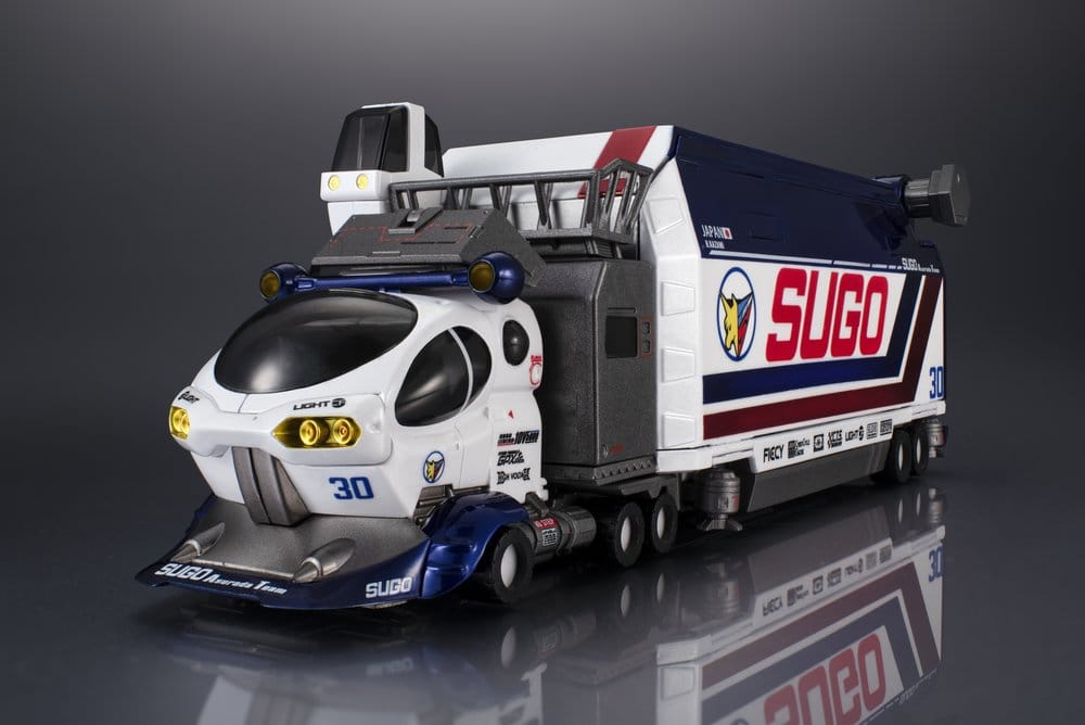 Future GPX Cyber Formula Collection Vehicles 2-Pack Sugolegerd 10V5000 & Super Asurada 01 Circuit Mode -Heritage Edition- DX 22 cm (with gift) DS Modellismo Future Gpx Cyber Formula Vehicles Sugolegerd